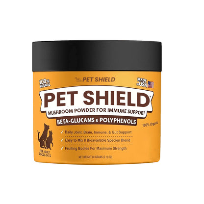 Organic Mushroom Blend for Immune Support For Dogs/Cats With Lumps And Bumps