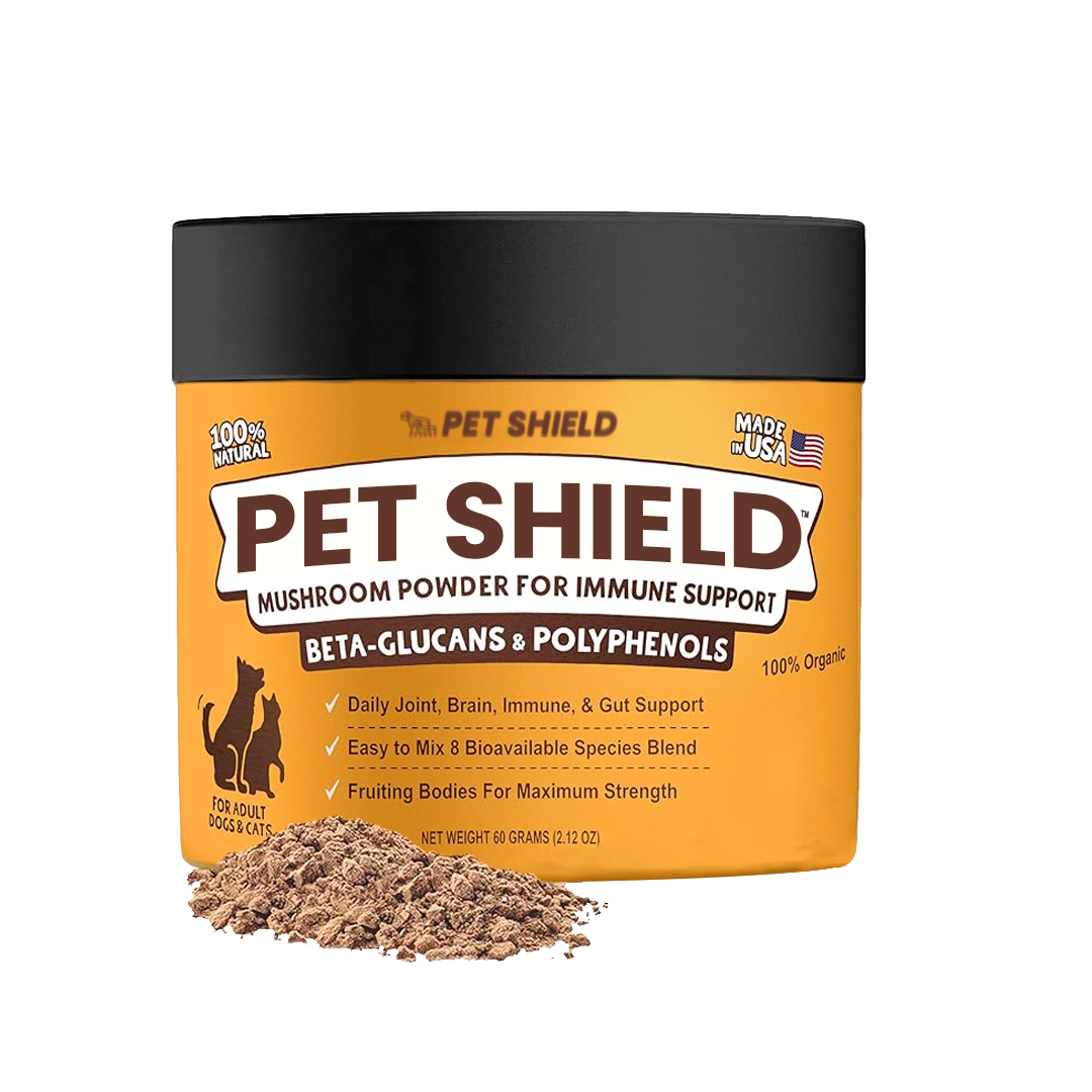 Organic Mushroom Blend for Immune Support For Dogs/Cats With Lumps And Bumps