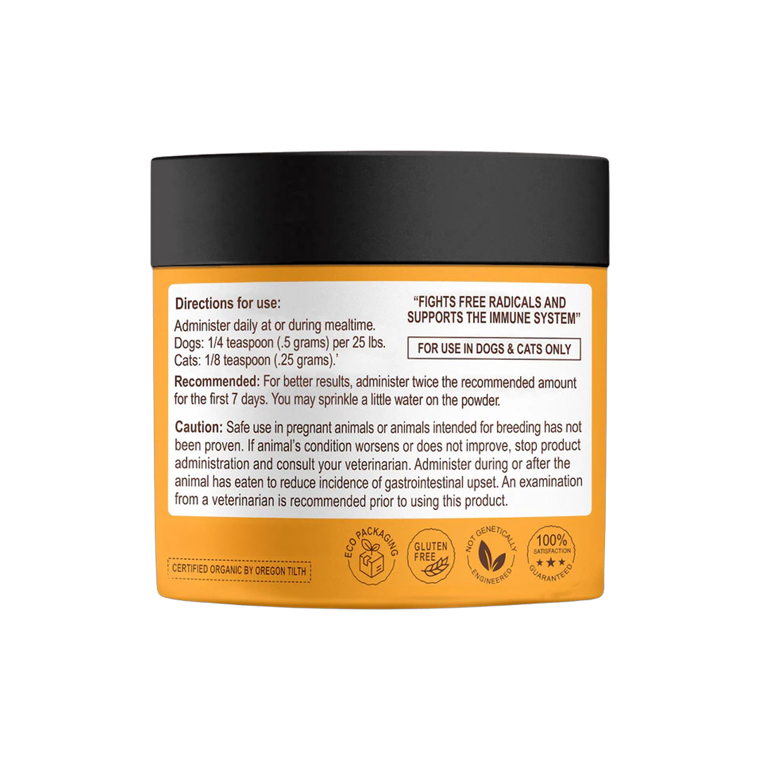 Organic Mushroom Blend for Immune Support For Dogs/Cats With Lumps And Bumps